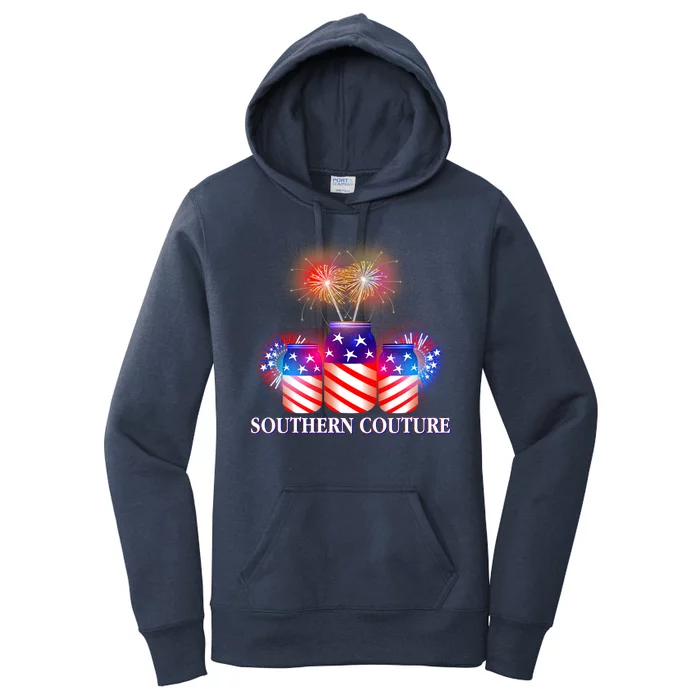 Southern Couture July 4th Women's Pullover Hoodie