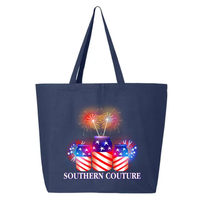 Southern Couture July 4th 25L Jumbo Tote