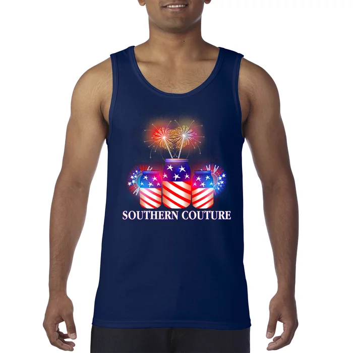 Southern Couture July 4th Tank Top