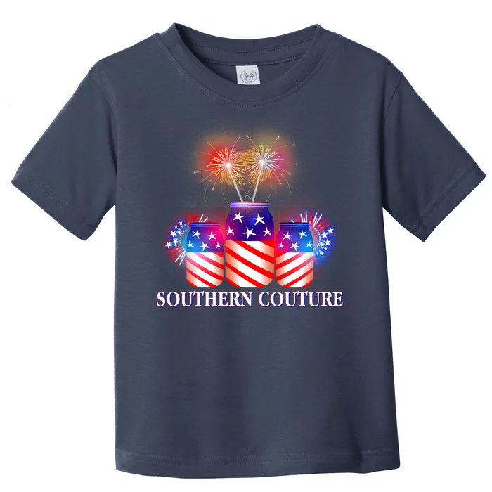 Southern Couture July 4th Toddler T-Shirt