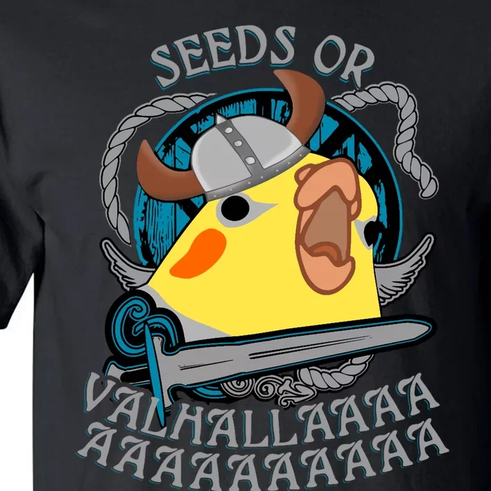 Seeds Or Valhalla Viking Cockatiel Tall T-Shirt