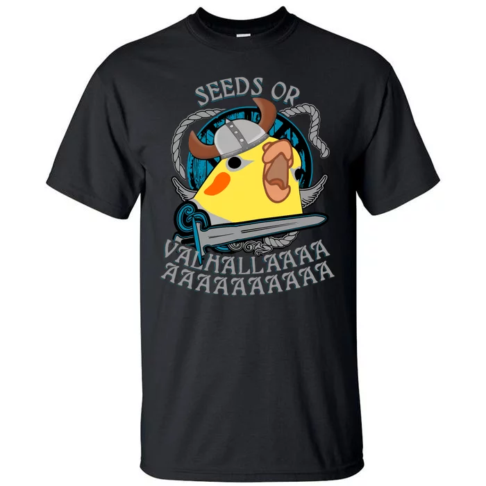 Seeds Or Valhalla Viking Cockatiel Tall T-Shirt