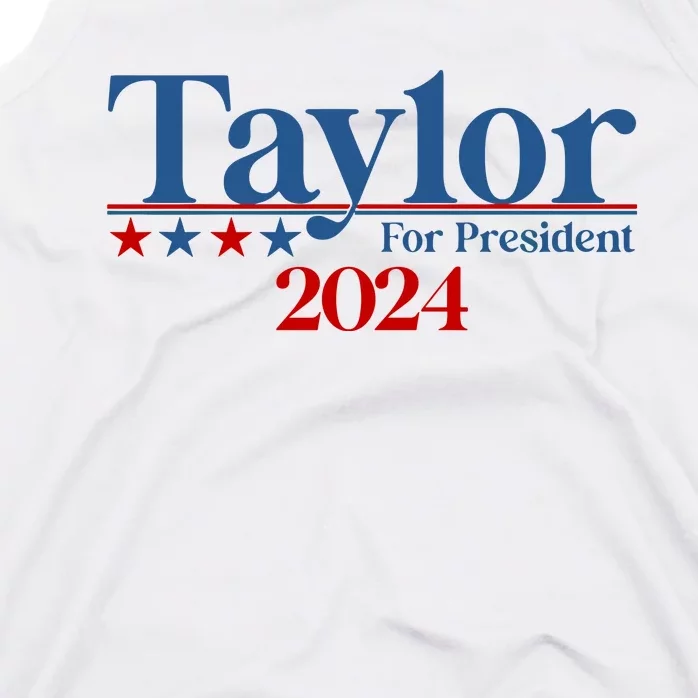 Sharon Osbourne Wearing Taylor For President 2024 Tank Top