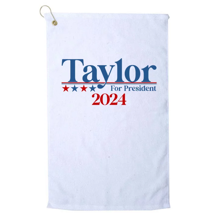 Sharon Osbourne Wearing Taylor For President 2024 Platinum Collection Golf Towel