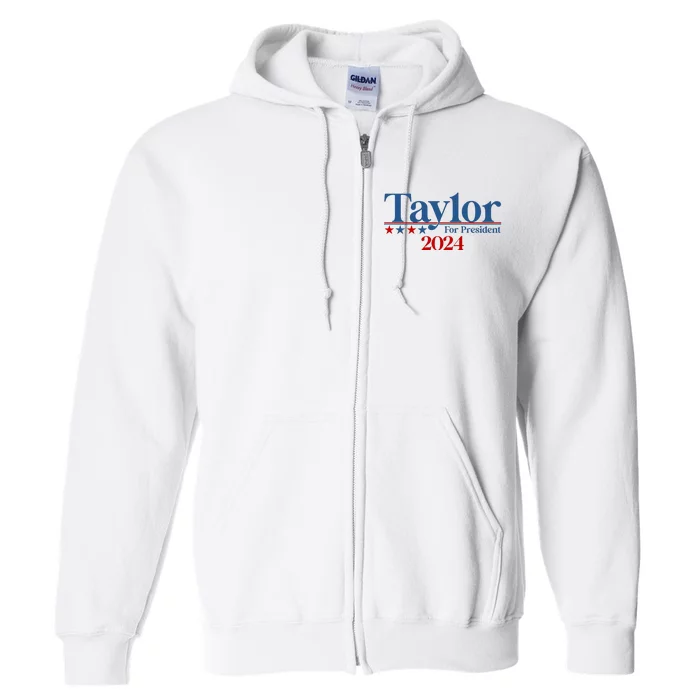 Sharon Osbourne Wearing Taylor For President 2024 Full Zip Hoodie