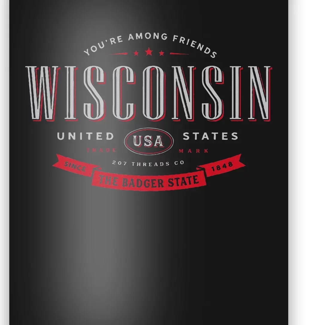 State Of Wisconsin Poster