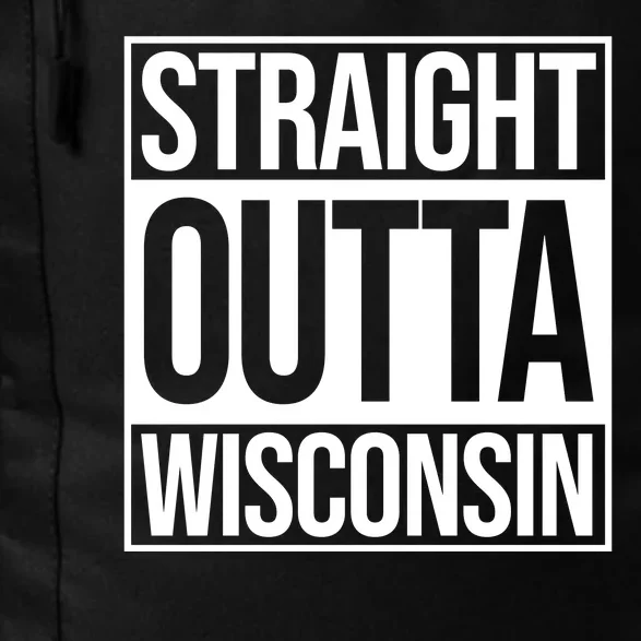 Straight Outta Wisconsin Daily Commute Backpack