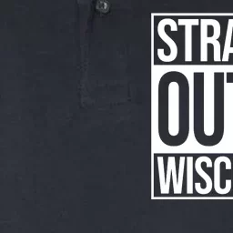 Straight Outta Wisconsin Softstyle Adult Sport Polo