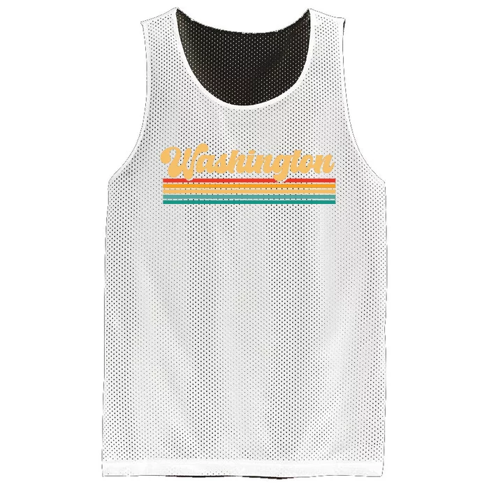 State Of Washington Mesh Reversible Basketball Jersey Tank