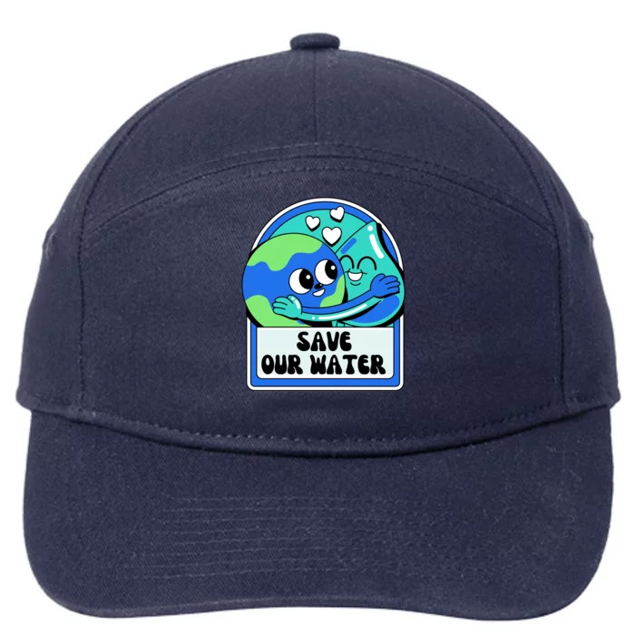 Save Our Water 7-Panel Snapback Hat