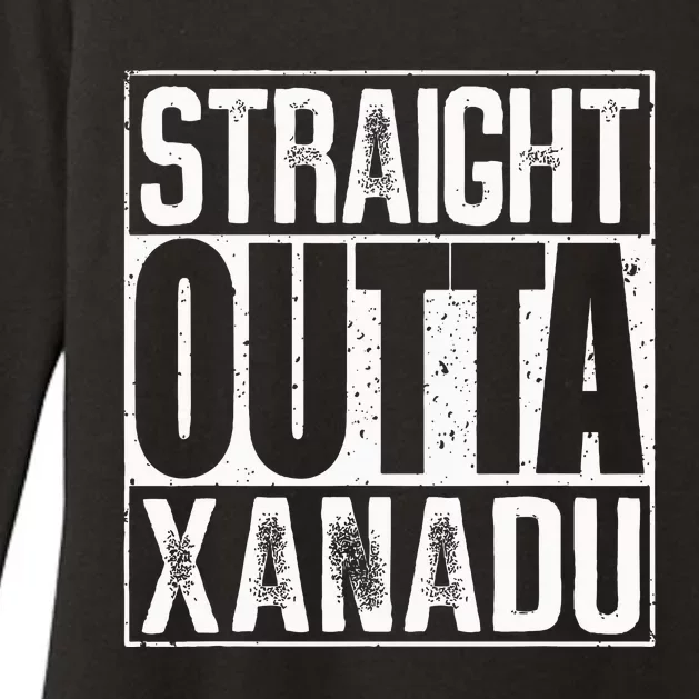 Straight Outta Xanadu Womens CVC Long Sleeve Shirt