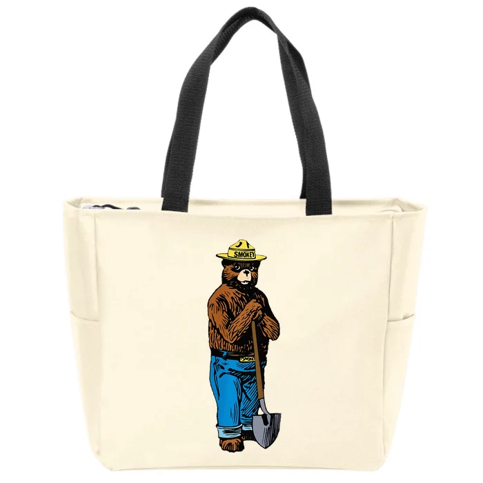 Smokey Only You Can Prevent Fires Zip Tote Bag