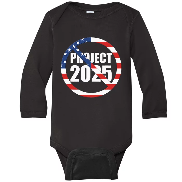 Stop Project 2025 Baby Long Sleeve Bodysuit