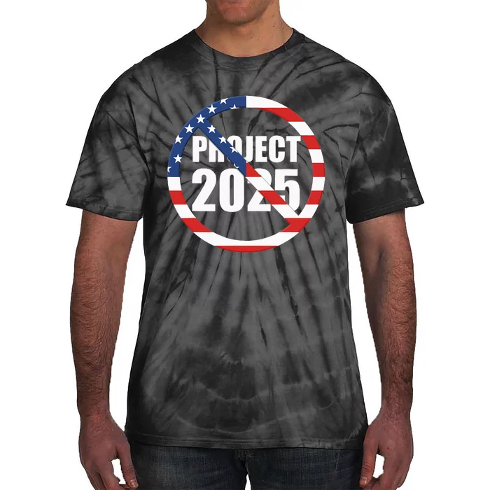 Stop Project 2025 Tie-Dye T-Shirt