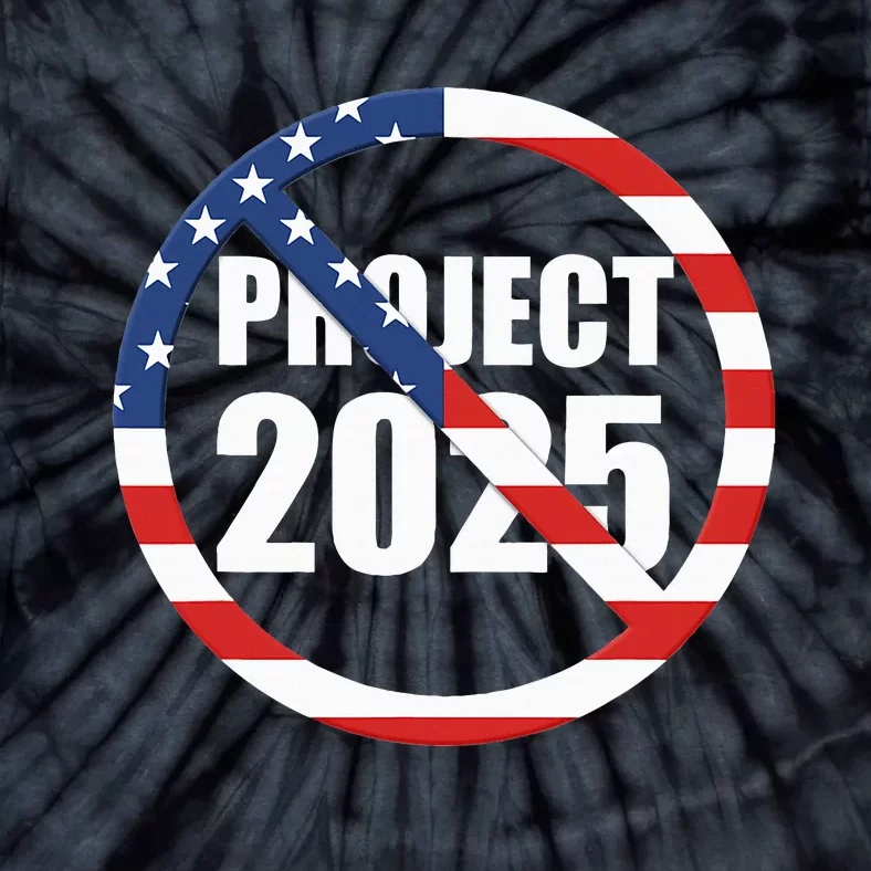 Stop Project 2025 Tie-Dye T-Shirt