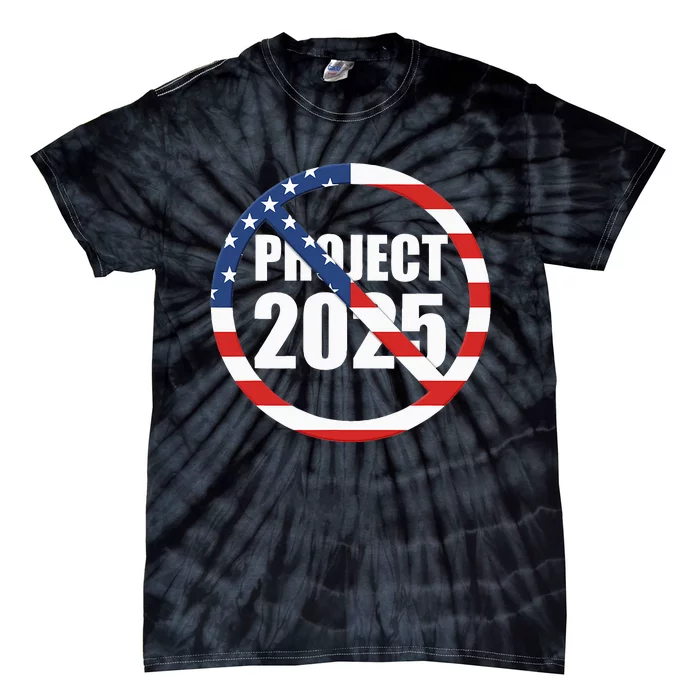 Stop Project 2025 Tie-Dye T-Shirt