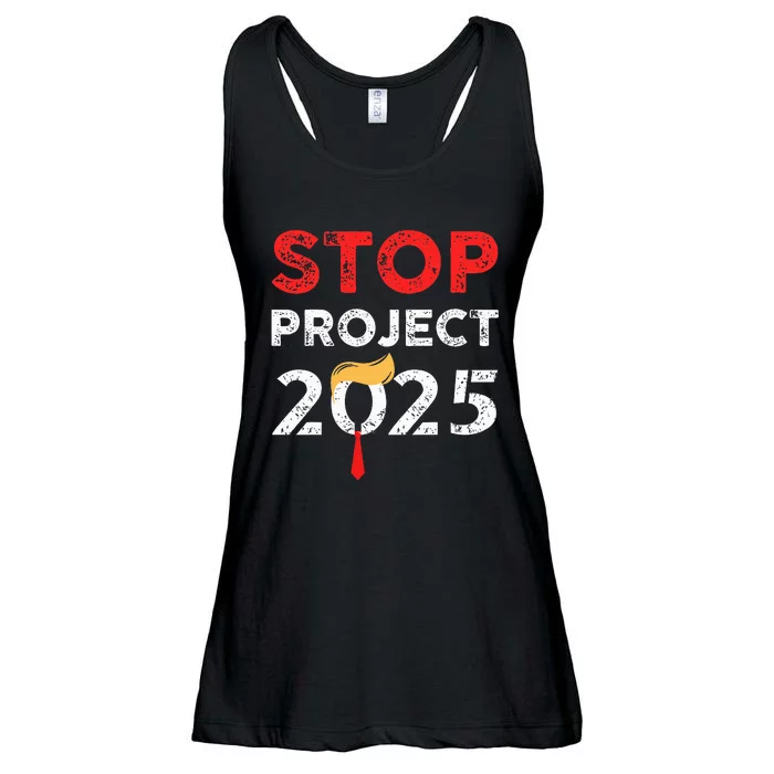 Stop Project 2025 TrumpS Project Anti Trump Ladies Essential Flowy Tank