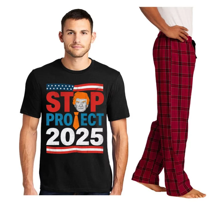 Stop Project 2025 Flag Usa Pajama Set