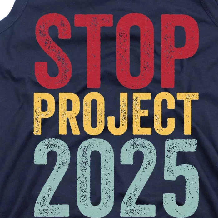 Stop Project 2025 Tank Top