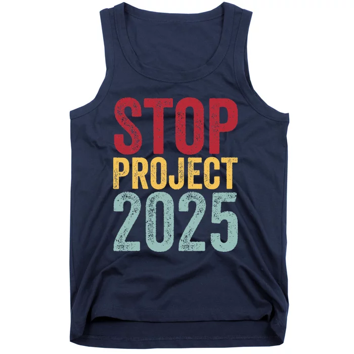 Stop Project 2025 Tank Top