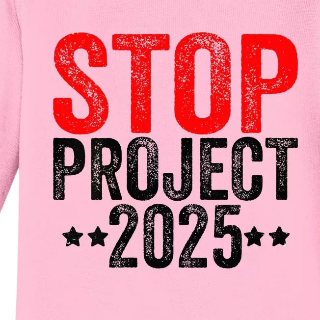 Stop Project 2025 Baby Long Sleeve Bodysuit