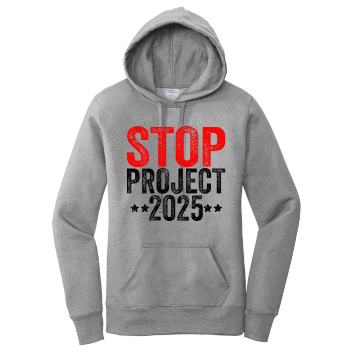 Stop Project 2025 Women's Pullover Hoodie