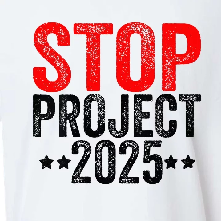 Stop Project 2025 Sueded Cloud Jersey T-Shirt