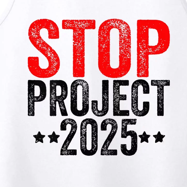 Stop Project 2025 Performance Tank