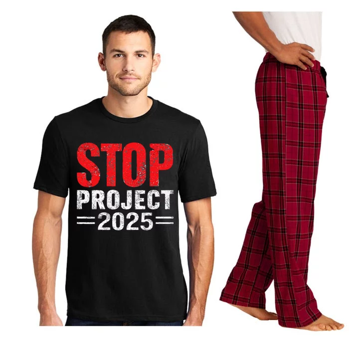 Stop Project 2025 Anti Trumps Pajama Set