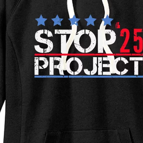 Stop Project 2025 Women's Fleece Hoodie