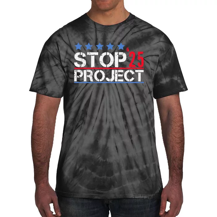 Stop Project 2025 Tie-Dye T-Shirt