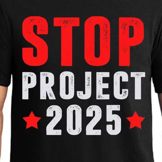 Stop Project 2025 Anti Trump Pajama Set