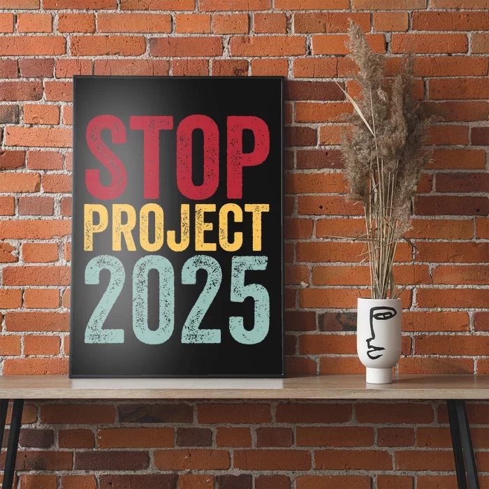 Stop Project 2025 Women Poster