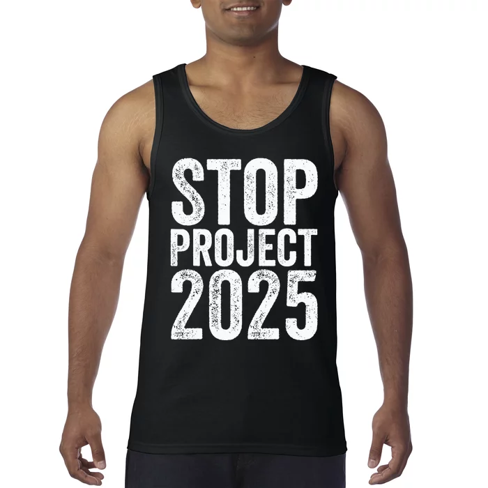 Stop Project 2025 Tank Top