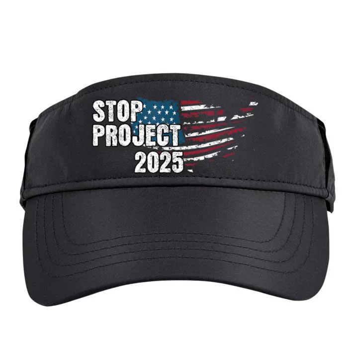 Stop Project 2025 Anti Trump Adult Drive Performance Visor