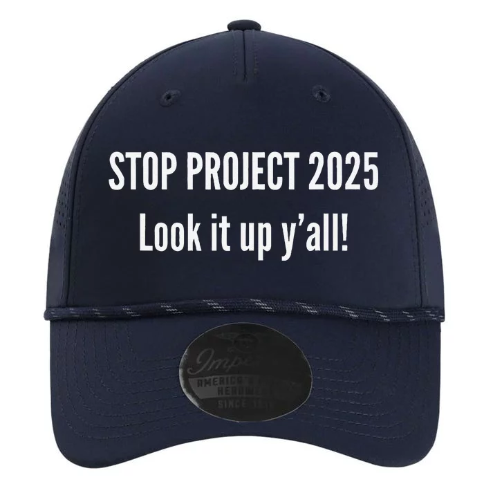 Stop Project 2025 Look It Up Y’All Performance The Dyno Cap