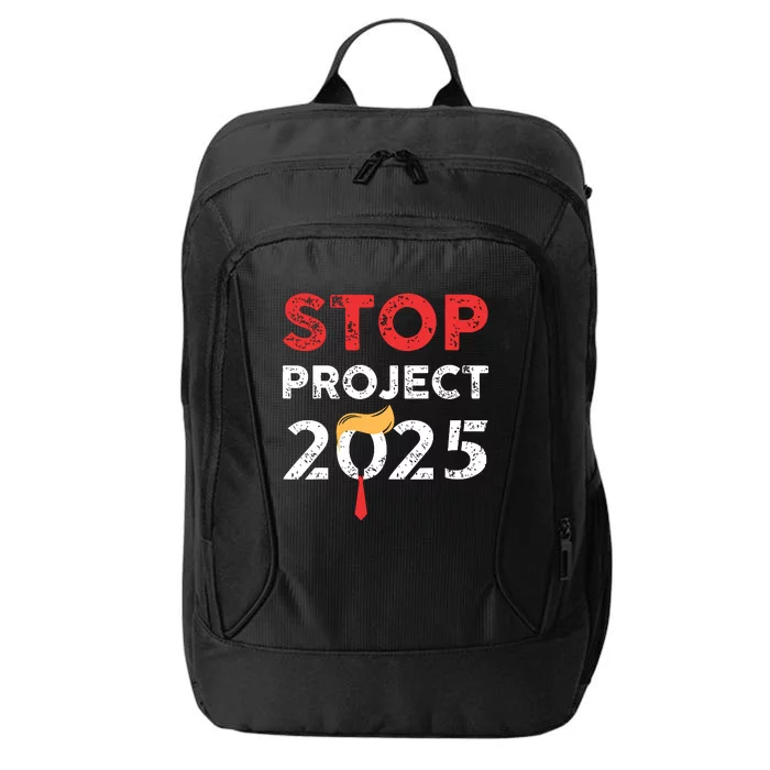 Stop Project 2025 Trumps Project Anti Trump City Backpack