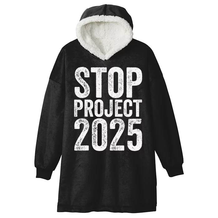 Stop Project 2025 Hooded Wearable Blanket