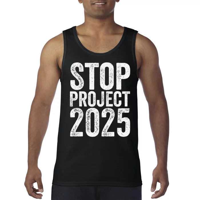 Stop Project 2025 Tank Top