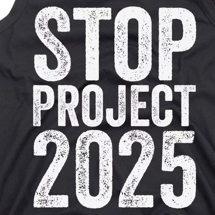 Stop Project 2025 Tank Top