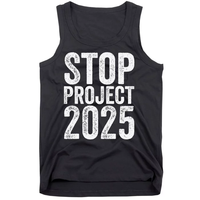 Stop Project 2025 Tank Top