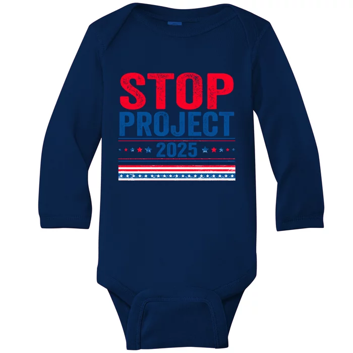 Stop Project 2025 Baby Long Sleeve Bodysuit