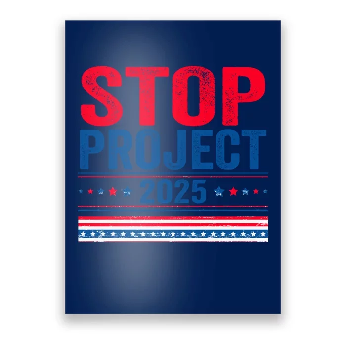 Stop Project 2025 Poster