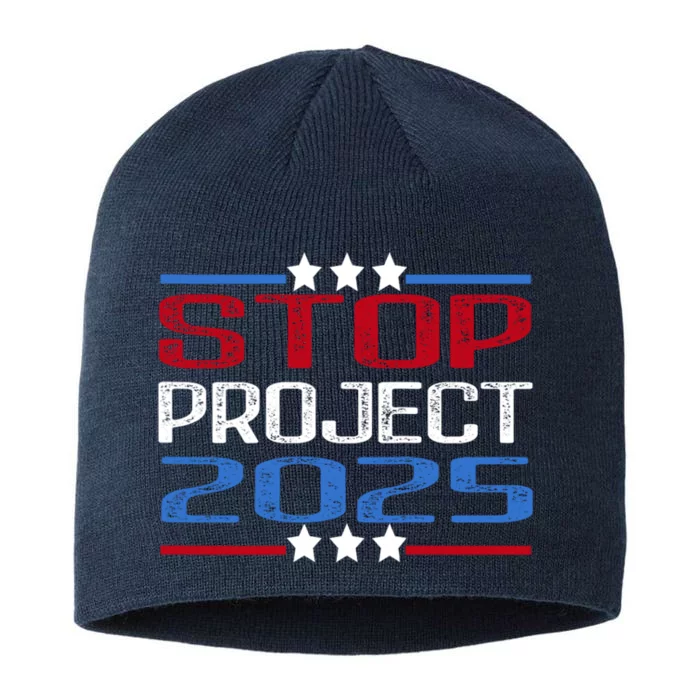 Stop Project 2025 8 1/2in Sustainable Knit Beanie