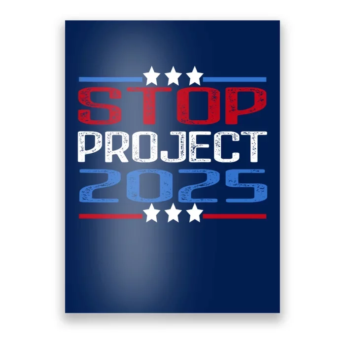 Stop Project 2025 Poster