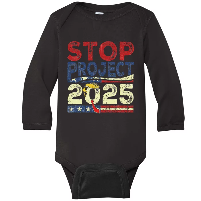 Stop Project 2025 Look It Up Y’All Baby Long Sleeve Bodysuit