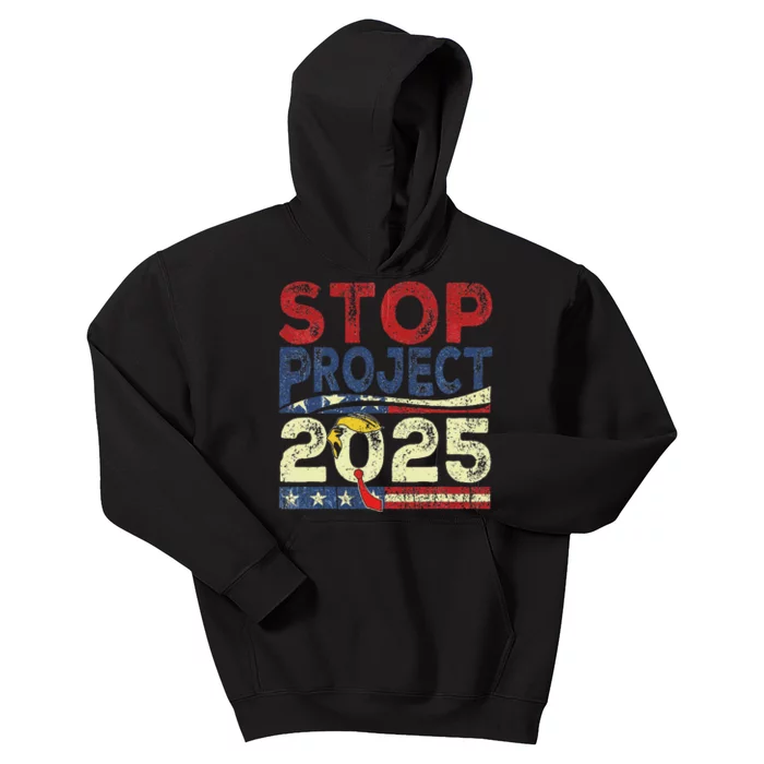 Stop Project 2025 Look It Up Y’All Kids Hoodie