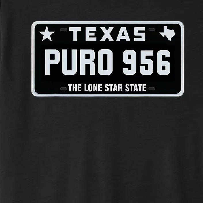 Simple “PURO 956” Texas License Plate Graphic ChromaSoft Performance T-Shirt