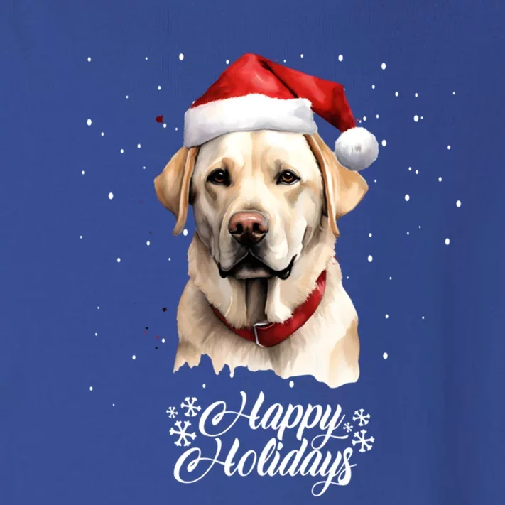 Santa Paws Adorable Merry Christmas Dog With Santa Hat Funny Gift Toddler Long Sleeve Shirt