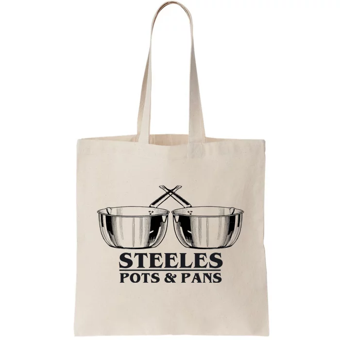 Steeles Pots And Pans Tote Bag